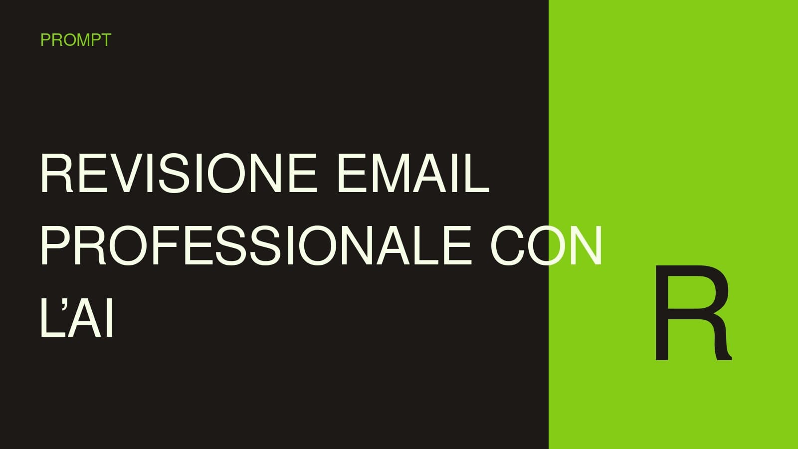 Copertina concettuale ad alto impatto per Revisione email professionale