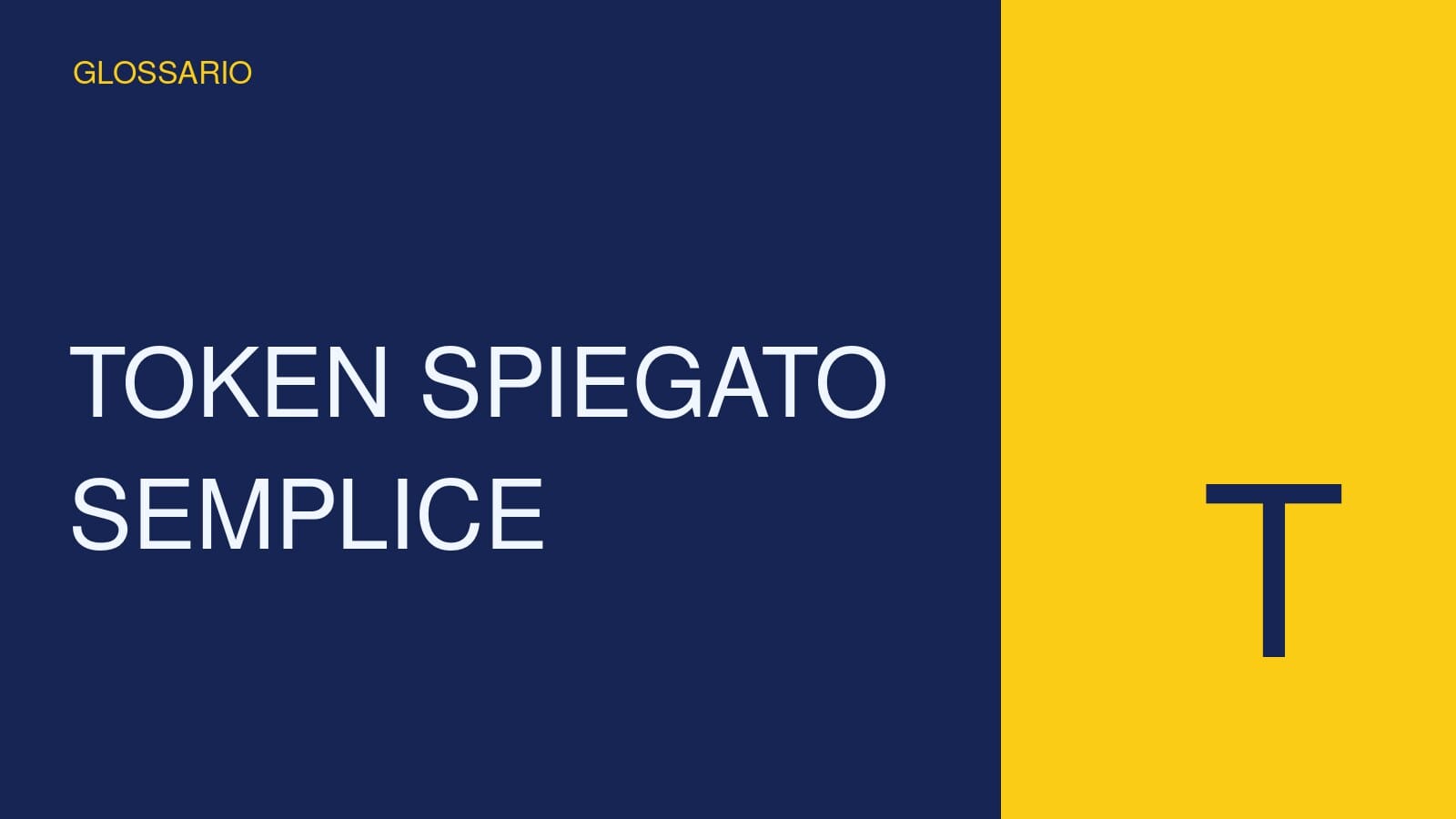 Copertina concettuale ad alto impatto per Token