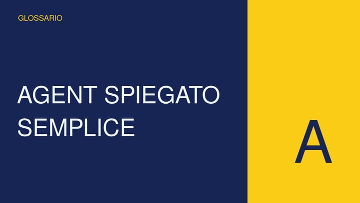 Copertina concettuale ad alto impatto per Agent