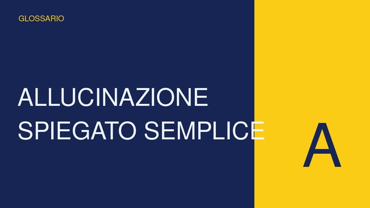 Copertina concettuale ad alto impatto per Allucinazione