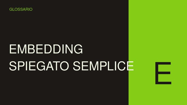 Copertina concettuale ad alto impatto per Embedding