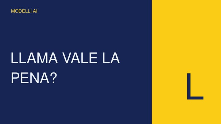 Copertina concettuale ad alto impatto per Llama