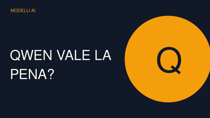 Copertina concettuale ad alto impatto per Qwen
