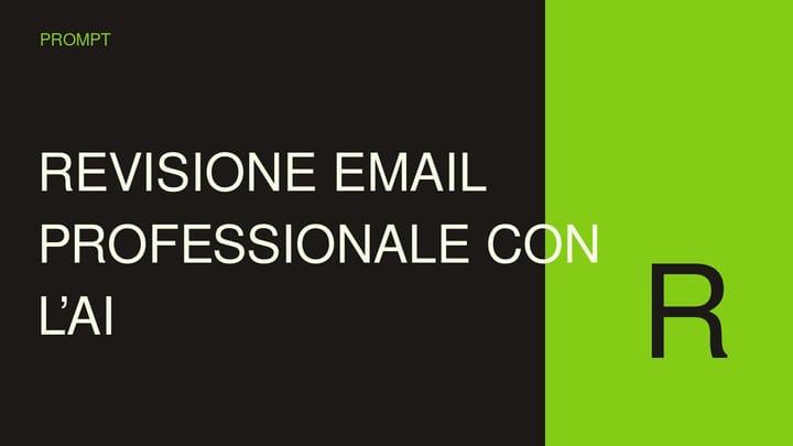 Copertina concettuale ad alto impatto per Revisione email professionale