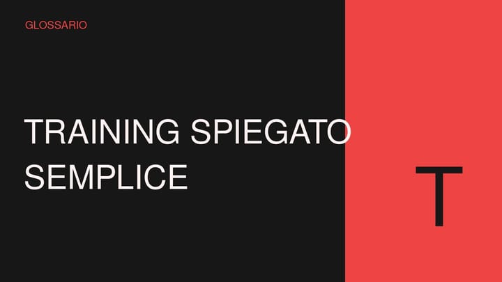 Copertina concettuale ad alto impatto per Training