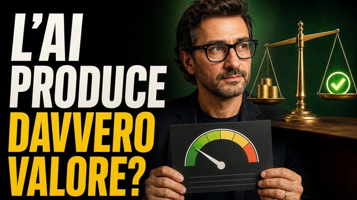 L’AI produce davvero valore? Costi e lavoro utile vengono confrontati su una scorecard